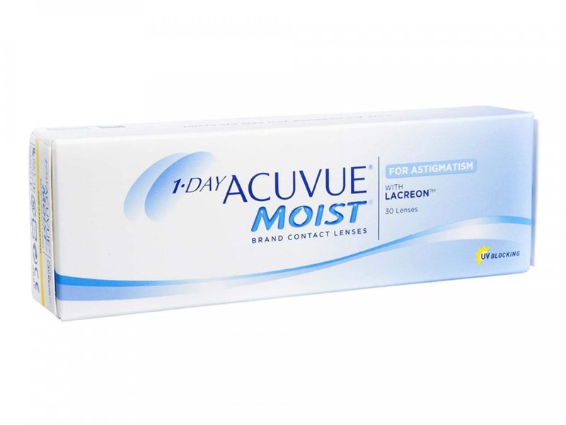 1 Day Acuvue Moist For Astigmatism (30 lentilles)