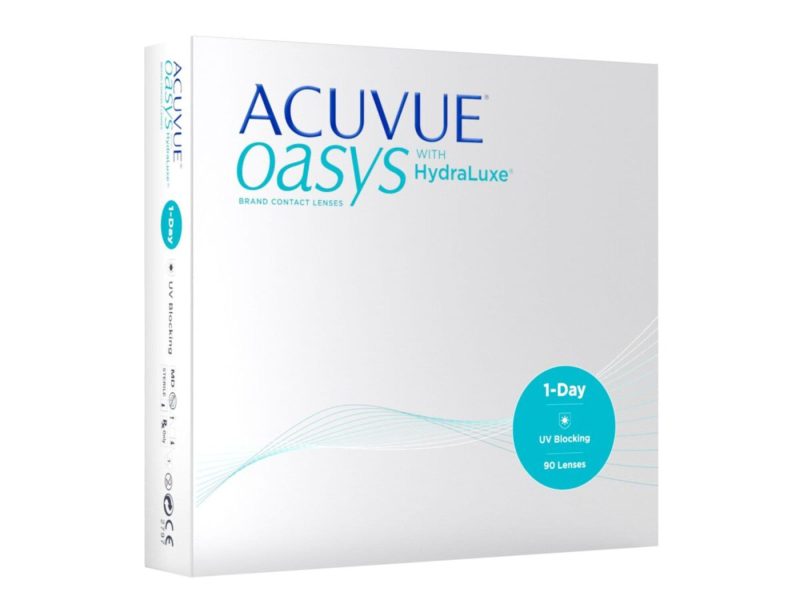 Acuvue Oasys 1-Day With Hydraluxe (90 lentilles)