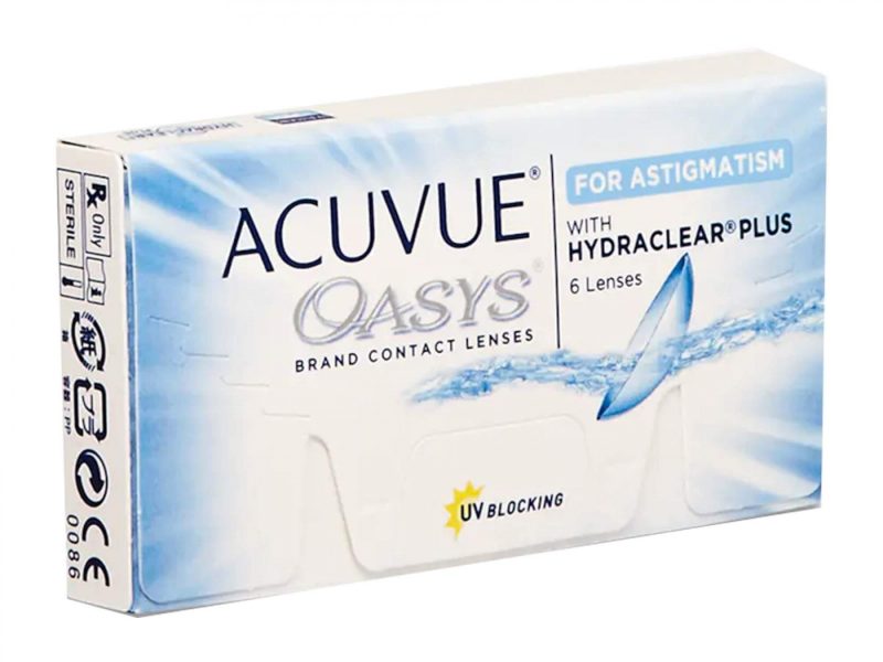 Acuvue Oasys For Astigmatism (6 lentilles)