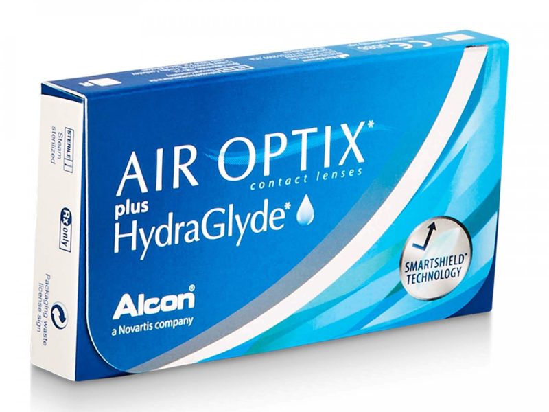 Air Optix plus HydraGlyde (3 lentilles)