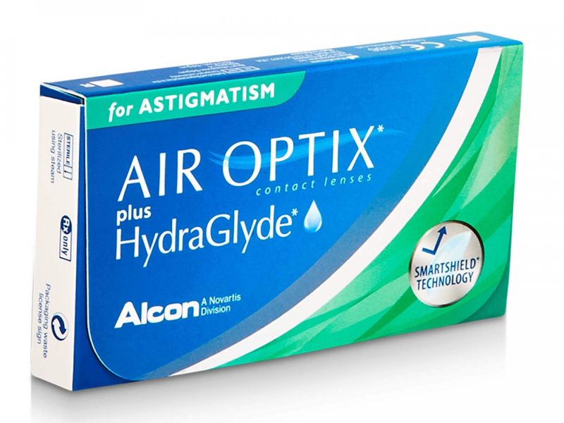 Air Optix plus HydraGlyde for Astigmatism (3 lentilles)