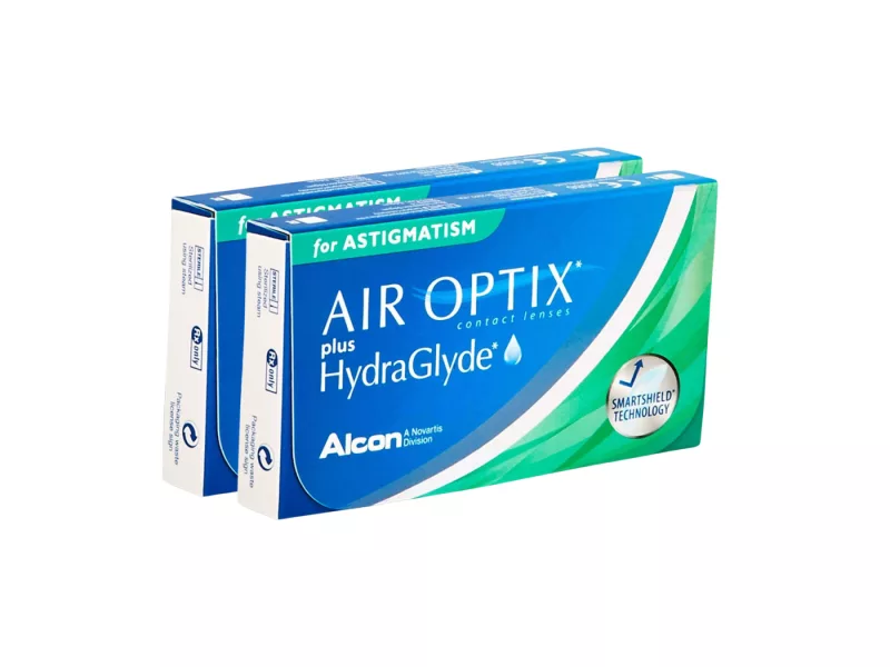 Air Optix plus HydraGlyde for Astigmatism (12 lentilles)