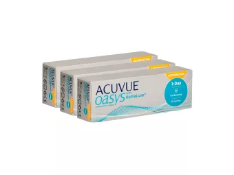   Acuvue Oasys 1-Day For Astigmatism With Hydraluxe (90 lentilles)