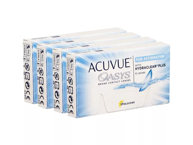 Acuvue Oasys For Astigmatism (24 lentilles)