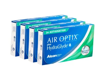 Air Optix plus HydraGlyde for Astigmatism (24 lentilles)