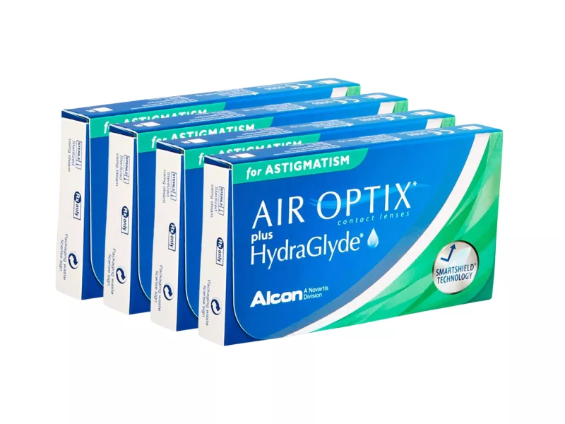 Air Optix plus HydraGlyde for Astigmatism (24 lentilles)