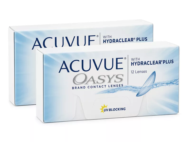 Acuvue Oasys With Hydraclear Plus (24 lentilles)