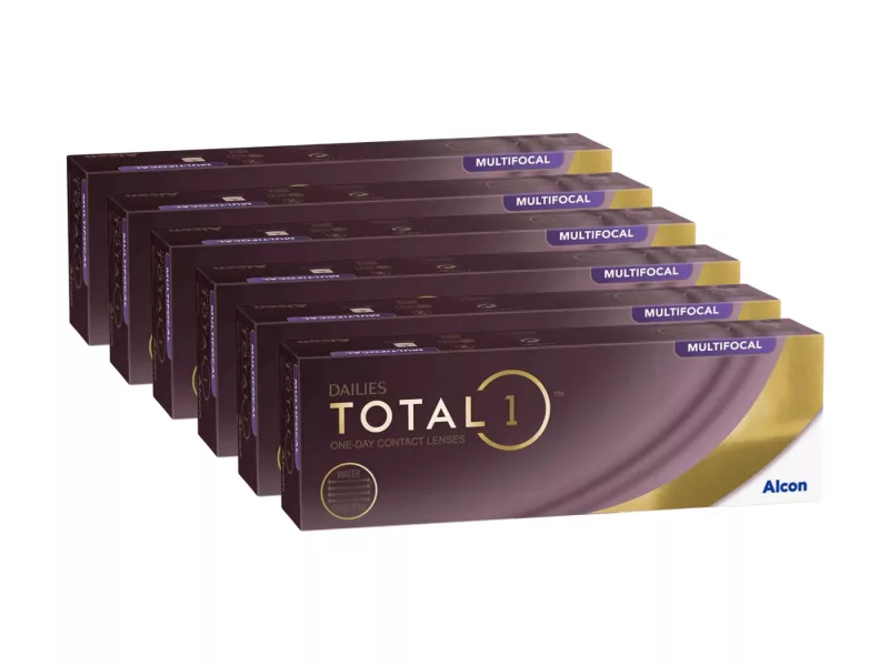 Dailies Total 1 Multifocal (180 lentilles)