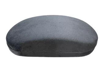 Etui à lunettes peluche gris