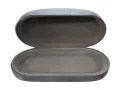 Etui à lunettes peluche gris