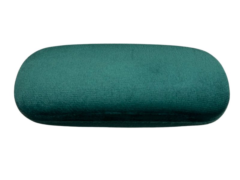 Etui à lunettes HL24140 peluche vert