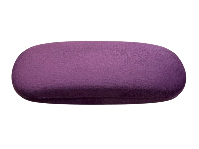 Etui à lunettes HL24140 peluche violet