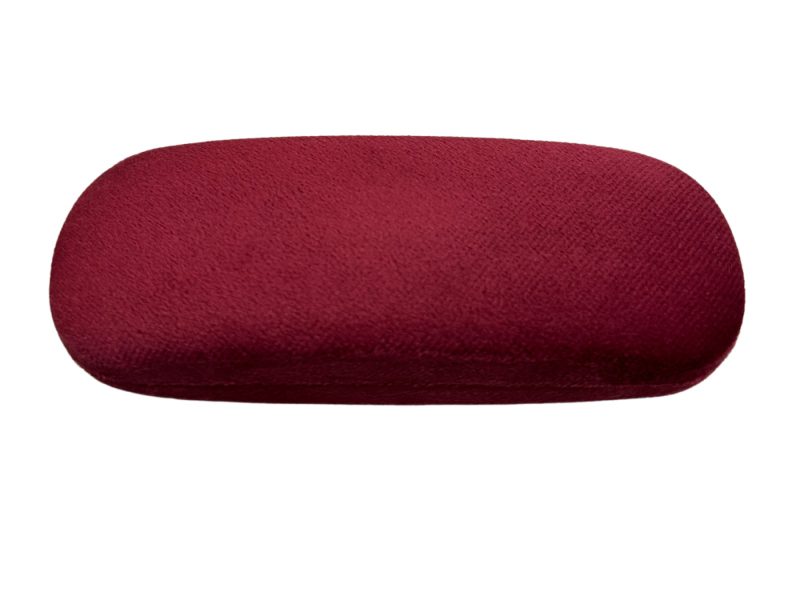 Etui à lunettes HL24140 peluche rouge