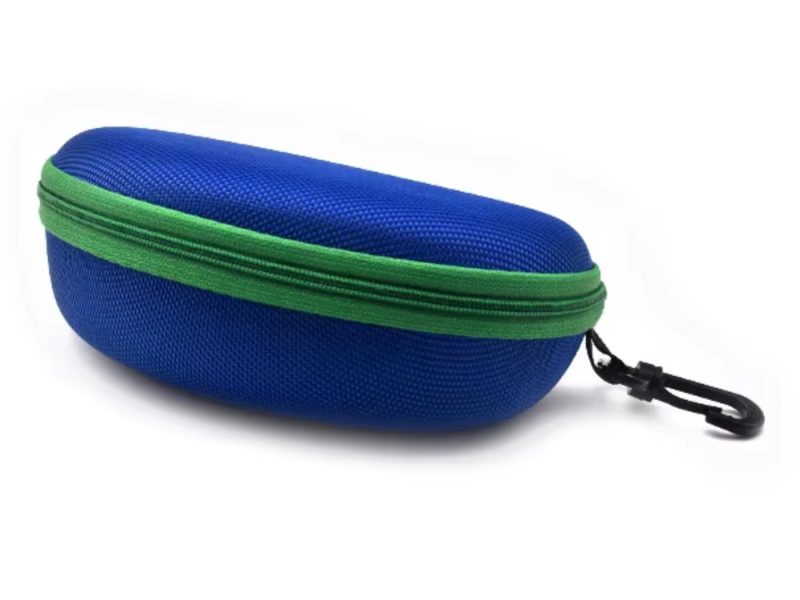 Etui à lunettes Imperméable bleu/vert