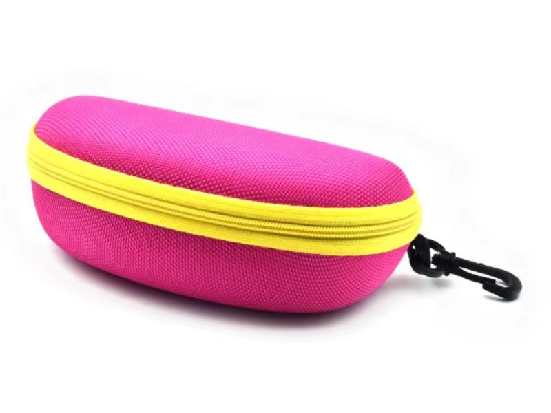 Etui à lunettes Imperméable pink/jaune