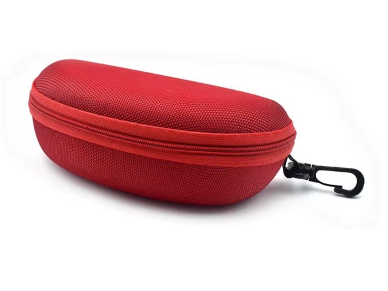 Etui à lunettes Imperméable rouge/rouge