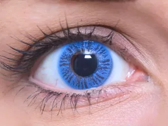 ColourVUE Couche unique Bleu (2 lentilles)
