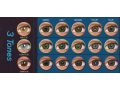 ColourVUE Colour Magic Trois couches Vert (2 lentilles)