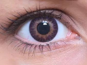 ColourVUE Colour Magic Trois couches Violette (2 lentilles)