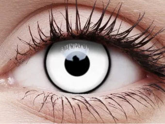 ColourVUE Crazy One-Day White Zombie (2 lentilles)