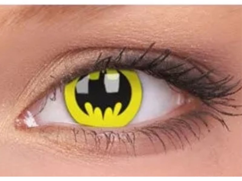 ColourVUE Crazy Batman (2 lentilles) -sans dioptres