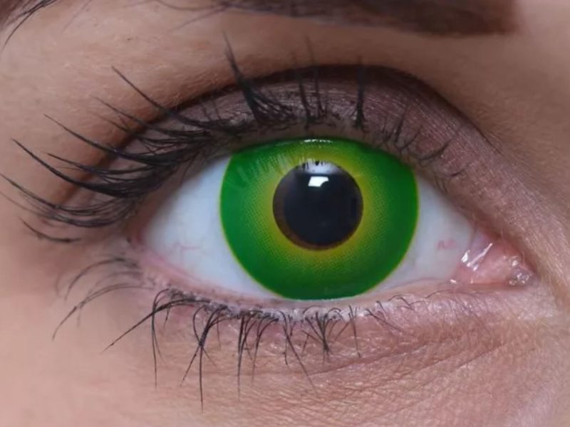 ColourVUE Crazy Hulk Vert (2 lentilles) -sans dioptres