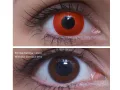 ColourVUE Crazy Diable rouge (2 lentilles)