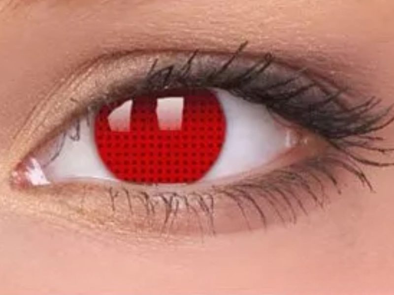 ColourVUE Crazy Pixel Rouge (2 lentilles)