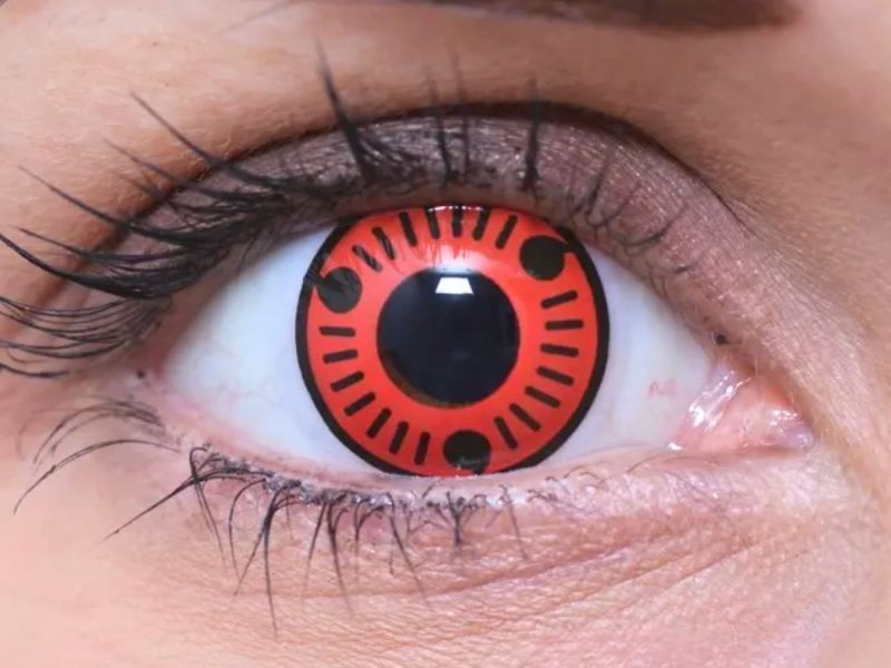 ColourVUE Sharingan Sasuke (2 lentilles)