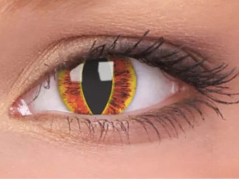 ColourVUE Crazy Sauron (2 lentilles) -sans dioptres