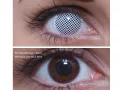 ColourVUE Crazy Pixel Blanc (2 lentilles) -sans dioptres