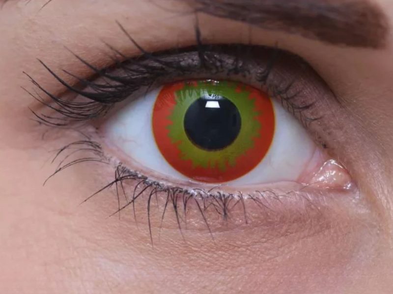 ColourVUE Crazy Wildfire (2 lentilles) -sans dioptres