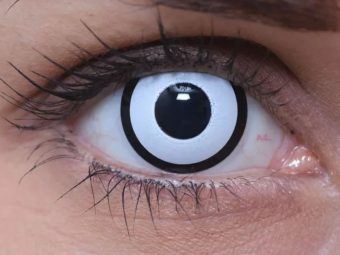 ColourVUE Crazy Blanc Zombi (2 lentilles)