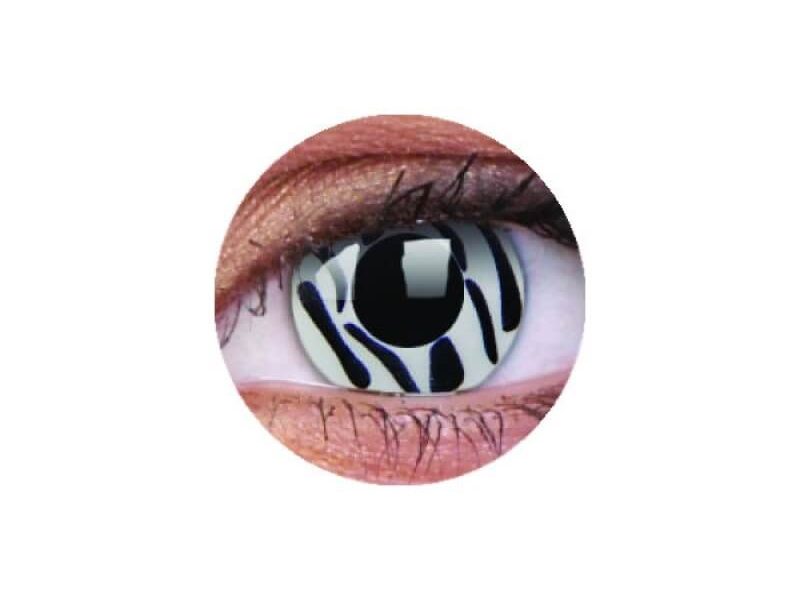 ColourVUE Crazy Zebra (2 lentilles) -sans dioptres