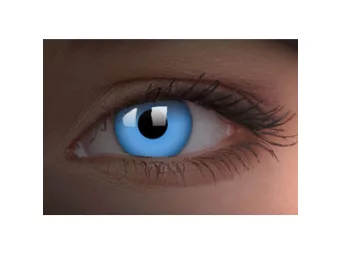 ColourVUE Party UV Électrique Bleu (2 lentilles)
