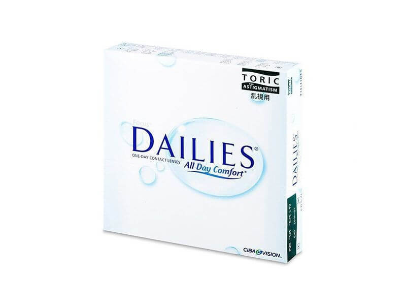 Focus Dailies All Day Comfort Toric (90 lentilles)