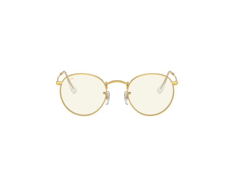 Ray-Ban Round Metal Lunettes de Soleil RB 3447 9196/BL