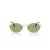 Ray-Ban Oval Lunettes de Soleil RB 3547 001/4E