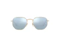 Ray-Ban Hexagonal Lunettes de Soleil RB 3548N 001/30