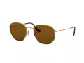 Ray-Ban Hexagonal Lunettes de Soleil RB 3548N 001/57