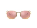 Ray-Ban Hexagonal Lunettes de Soleil 3548N 001/Z2