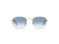 Ray-Ban Hexagonal Lunettes de Soleil RB 3548 001/3F