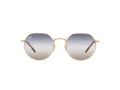 Ray-Ban Jack Lunettes de Soleil RB 3565 001/GD