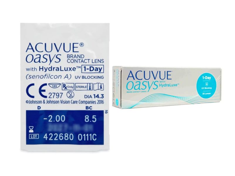 Acuvue Oasys 1-Day With Hydraluxe (5 lentilles)