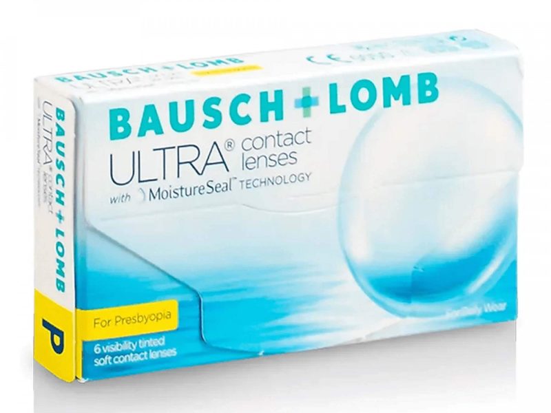 Bausch & Lomb Ultra with Moisture Seal for Presbyopia (6 lentilles)