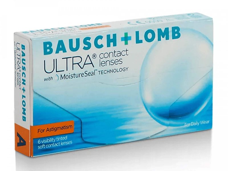 Bausch & Lomb Ultra with Moisture Seal for Astigmatism (6 lentilles)