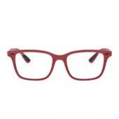 Montures de lunettes rouges