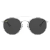 Lunettes de soleil argentées