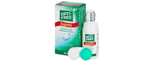 Solution pour lentilles de contact OPTI-FREE Express 120 ml avec étui