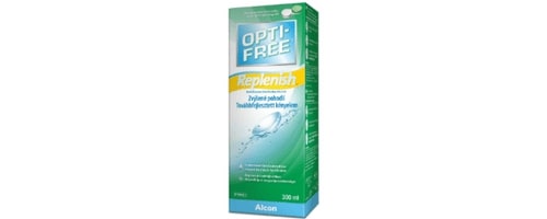 Solution pour lentilles de contact OPTI-FREE Replenish 300 ml avec étui